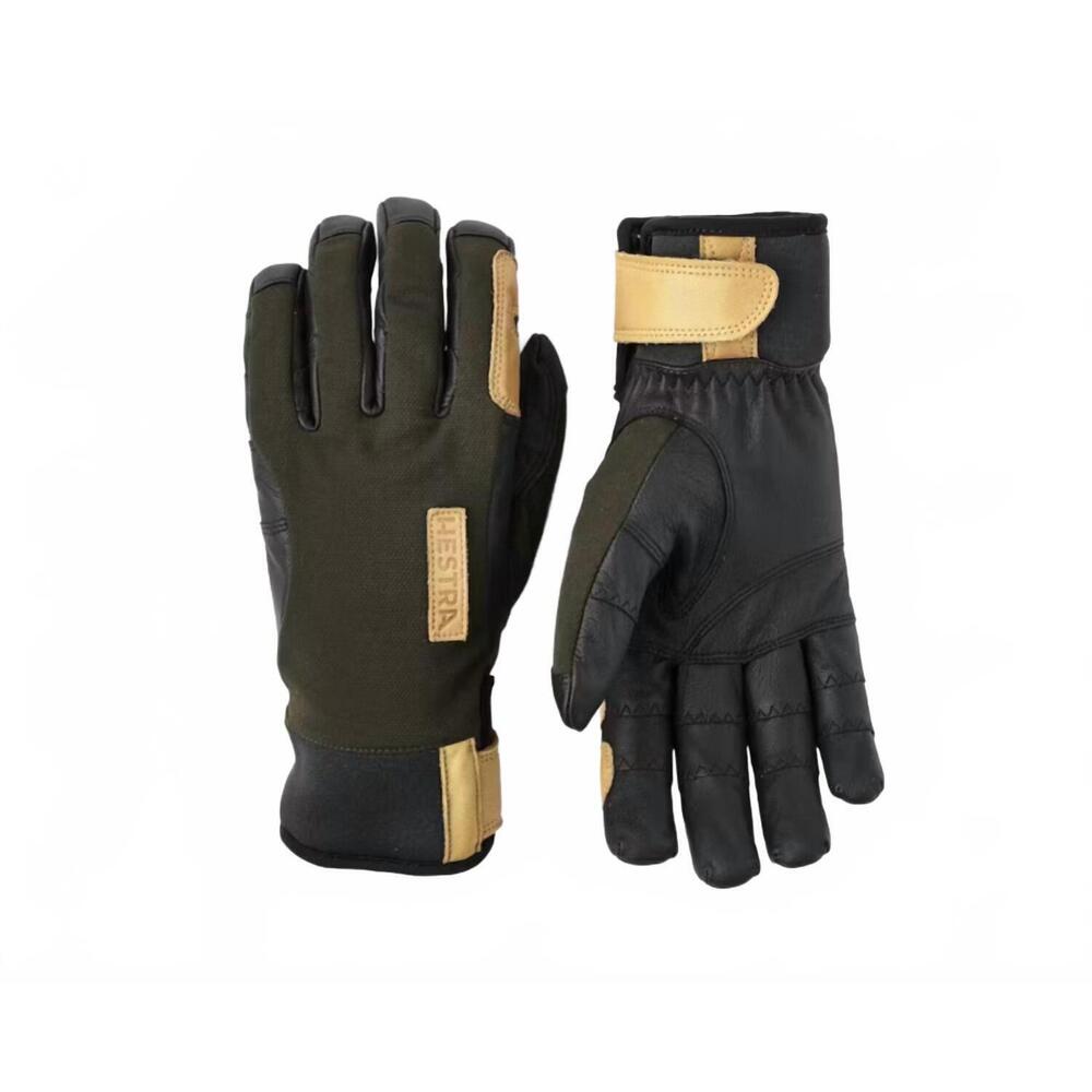NEW HESTRA ergo grip active wool terry glove in dark forest